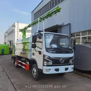 东风5立方自动喷淋铁道抑尘车 罐体管道可做保温