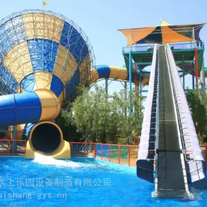 广东水上游乐场设备大喇叭滑梯水上游乐场新型大型游乐设备厂家