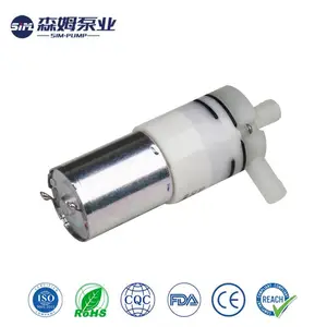 森姆高品质DC3V-36V迷你水泵长效隔膜泵食品级输送泵S370D9-LP