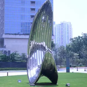 《云帆逐浪》草地主题抽象艺术雕塑 | 左堂雕塑
