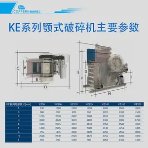 欧版颚式破碎机 魁伯恩KE系列 KE110/120/125/130/160等