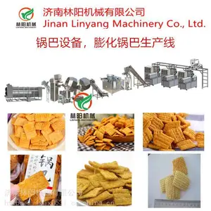 网红脆锅巴设备，脆锅巴生产线，脆锅巴加工机械