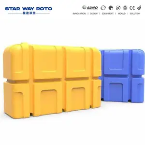 周转水箱滚塑成型滚塑加工 星途滚塑 穿梭式滚塑机