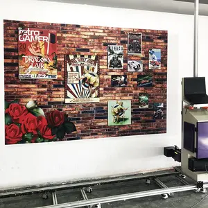 深圳国产3D墙面打印机大型墙体彩绘机户外壁画喷绘机