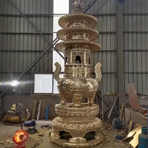 寺庙宝鼎生产雕铸 庵堂三层故宫铜宝鼎报价