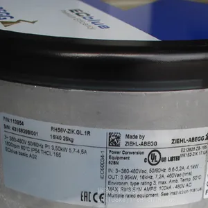 �¹�ʩ�ְ�ZIEHL-ABEGG��װ��ͨ�绻���������ķ��RH25V-6IK.BD.1R