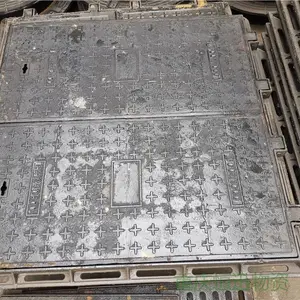 沐川铸铁井盖加工 高速公路通用 Φ800x900 E600 球墨井盖铸铁
