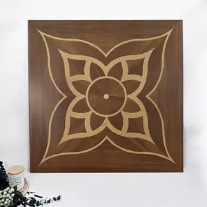 800x800模具精雕拼花木纹砖 中式复古室内地砖