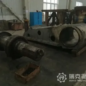 美卓C145颚式破碎机主机架维修