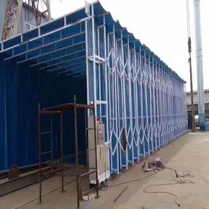 整体移动喷漆房设备-鄂州整体移动喷漆房-海帆环保设备安装快捷