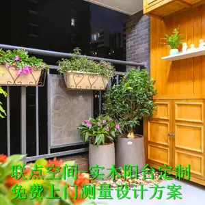 定制实木阳台地板芬兰木地板/防腐木地板