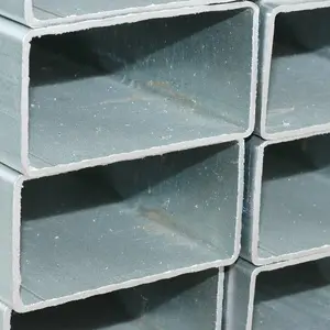 泰安直销黑矩管 40*80*2.0 泰安大口径镀锌方管 输送流体用方管 建筑用