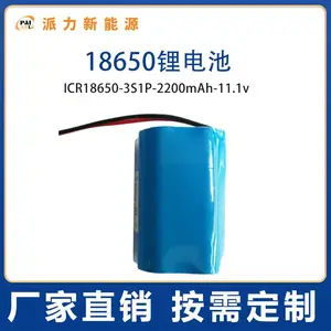 厂家锂电池组18650-4S1P-14.8V/2200mah蒸汽拖把电池电动工具批发