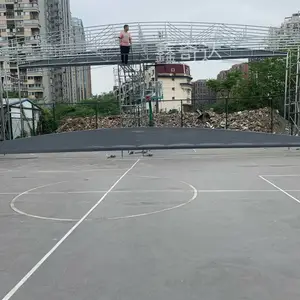 郫县批发雨棚 篮球场活动大棚 仓库推拉棚