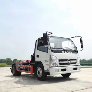 黔东南福田国六勾臂垃圾车 4方垃圾箱 垃圾转运车价格