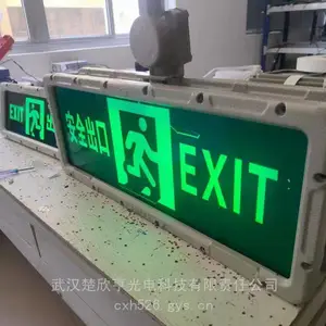 华荣 防爆应急灯 双头两用灯 安全出口指示灯 充电LED疏散指示牌
