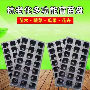 瓜果芹菜育苗盘 21孔72孔黑色白色 质量可靠育苗穴盘特厚