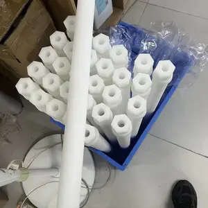 供应50*600mm真空上料机滤芯 不易掉落粉尘过滤吸料机PE烧结滤棒精度0.45um可定制