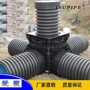 洛阳大口径PE波纹管 pe污水管 pe双壁波纹管价格