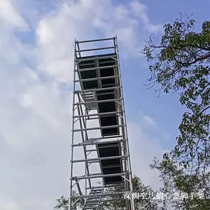 空达铝合金快装可移动脚手架,深圳前海铝合金脚手架厂
