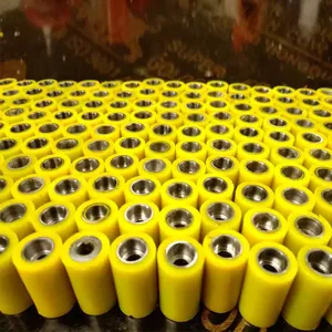 厂家销售聚氨酯轮 静音聚氨酯轴承包胶轮 定制聚氨酯包胶轮