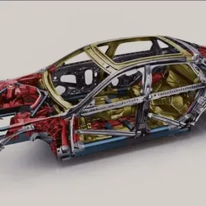 汽车软模件金属3d打印件异形钣金手板模型样件白车身