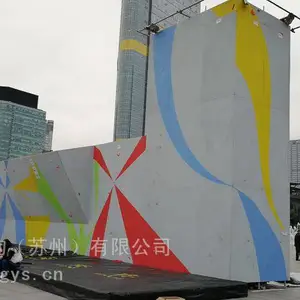 本地化售后服务,大型创意抱石学校攀岩墙设计上门测量安装,苏锡常人工攀爬岩墙定做制建造