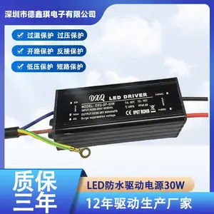 DXQ-GF-30W 防水 LED 驱动电源恒流 IP67 路灯
