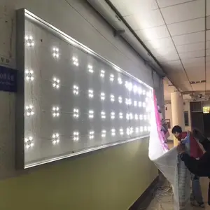 厂家直销无边框卡布灯箱