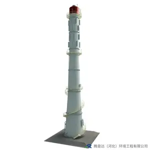 全国危废处理排气排烟管道钢烟囱设备免费设计