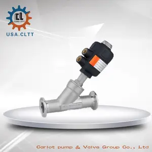 卡洛特角座阀KLTT-G18 进口快装式气动角座阀内部结构 美国卡洛特品牌