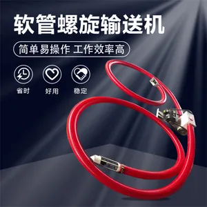 吸粮机 下乡收粮输送机 便携式车载软管上料机 抽沙机