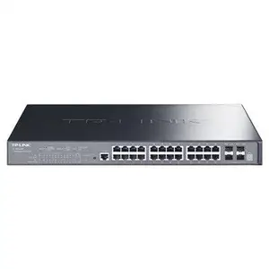TP-LINK TL-SH6428P 万兆上联堆叠式三层网管PoE交换机