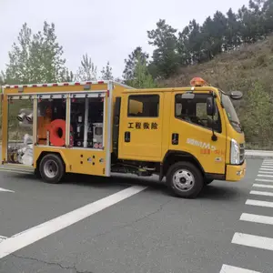 双排座工程救险车 1500方排水车 排涝抢险车 国六排放