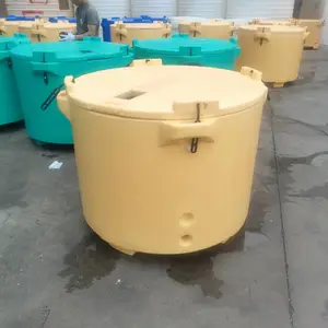 630L滚塑保温桶 渔业水产保温箱 泡鱼泡虾桶 运输海鲜保温桶