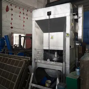 1400型全自动铝灰炒灰机,大型铝灰搓灰机工作流程,工业铝渣炒灰分离机
