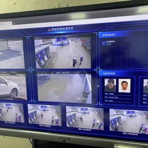 智慧工地AI智能行为分析监控系统AI算法4路8路视频流监控
