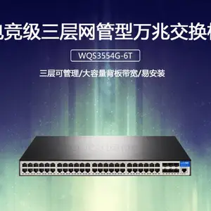 网旗 48口万兆上联交换机