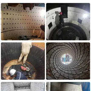 耐高温滚筒马赛克氧化铝陶瓷片 料仓溜槽耐磨陶瓷衬板加工