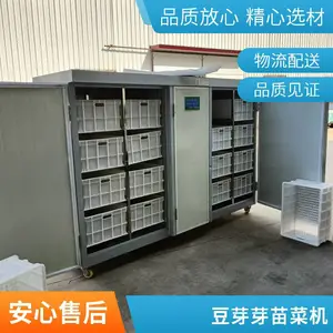 豆芽全自动流水线机械厂 黄豆芽催芽生产机器 箱式自动控温豆芽机