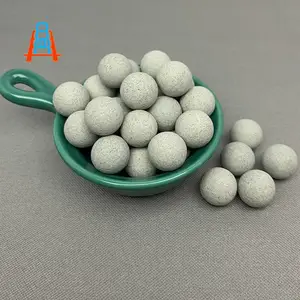 棕刚玉研磨石抛磨块棕刚玉圆球磨料12mm粗磨粗抛