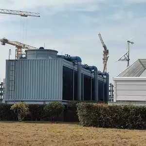 大型横流式方形冷却塔450吨600吨800吨1000T工业冷却水塔高温凉水塔