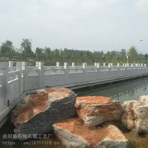 河道石栏杆-河岸边石护栏加工定制
