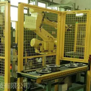刹车盘CNC加工机床上下料机器人|机器 人厂家|机械手