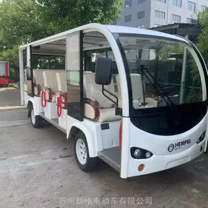 朗格 景区电动观光车 T系列观光电瓶车 14座优化版