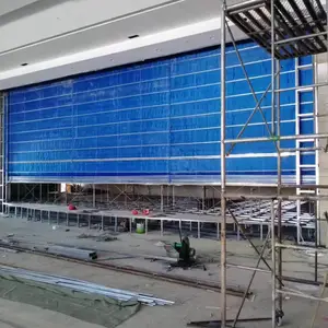 全国供应西朗霍曼红门九竹PVC快速卷帘门厂家供应工商场 地库工程用货 无机布防火卷帘门钢质防火卷帘门包安装