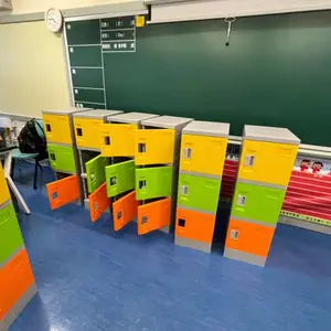 教室储物柜智能锁定制,班级收纳柜防尘防刮工艺