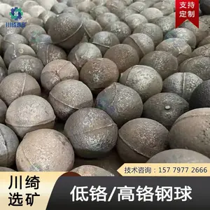 矿用低铬钢球 耐磨耐锈实心铁球 矿山球磨机配件 铸造研磨球