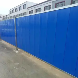 道路施工彩钢围挡 工地施工防护围挡 工地防护围挡 货源充足