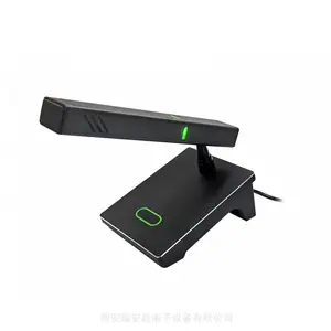 JRLON HM-MC606 短方形咪杆有线会议话筒 桌面式电容麦克风